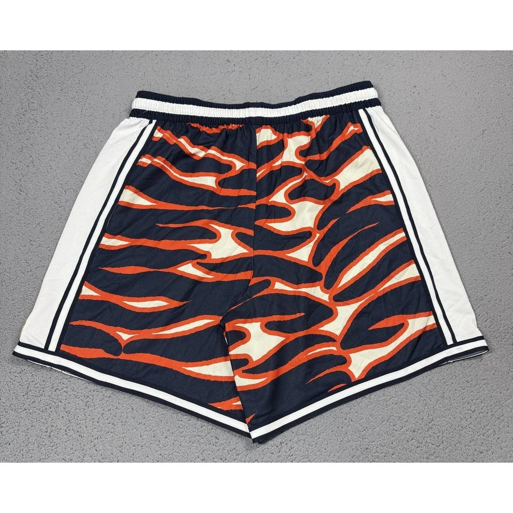 Nike Dri-FIT Shorts Mens 3XL Tiger Stripe Basketball Mesh 8 Inseam FN1850-121